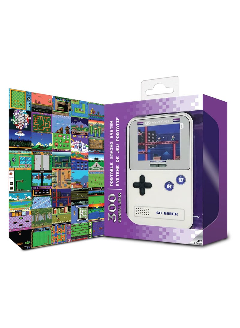 My Arcade Go Gamer Classic-Purple: Portable Electronic Game Console with 300 Games, Full Color 2.5" Screen - Fun for The Entire Family(DGUN-3910) - Image 4