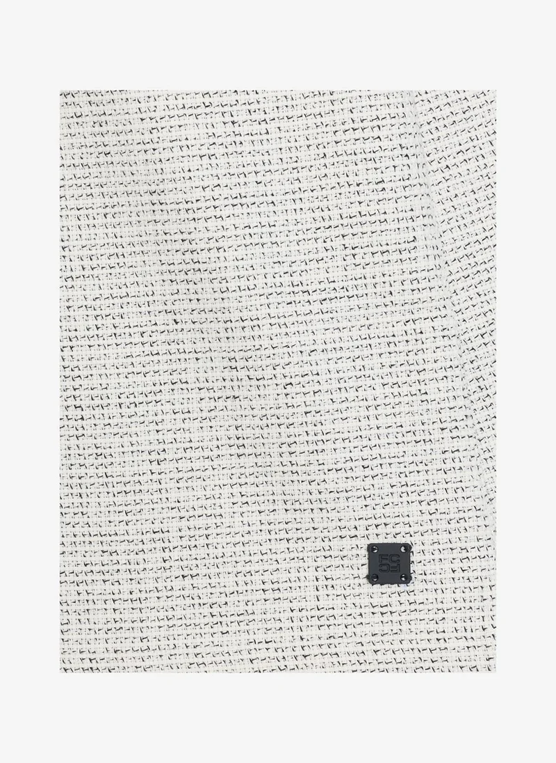 French Connection  Men's Long Sleeve Two Thread Dobby Monochrome Shacket Shirt for Men | Best Price UAE