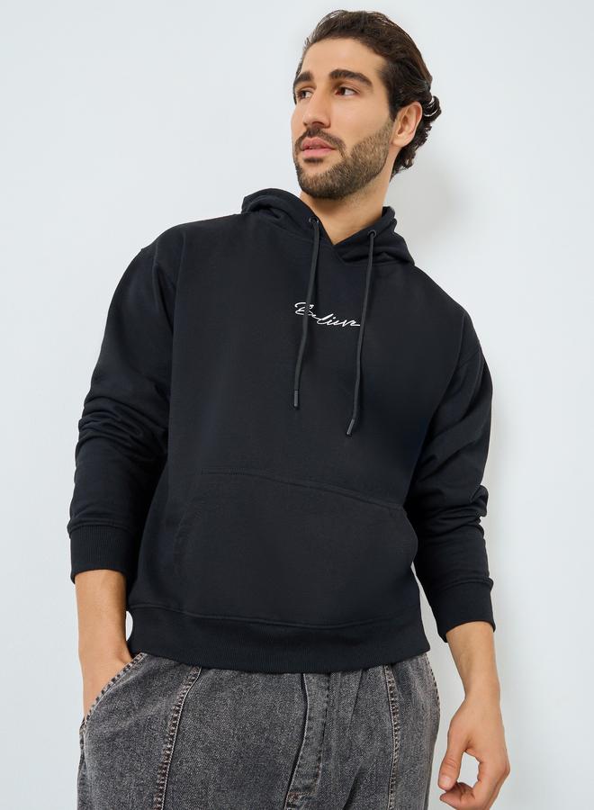 Styli Eco-Earth Relaxed Fit Fleece Hoodie - Image 1