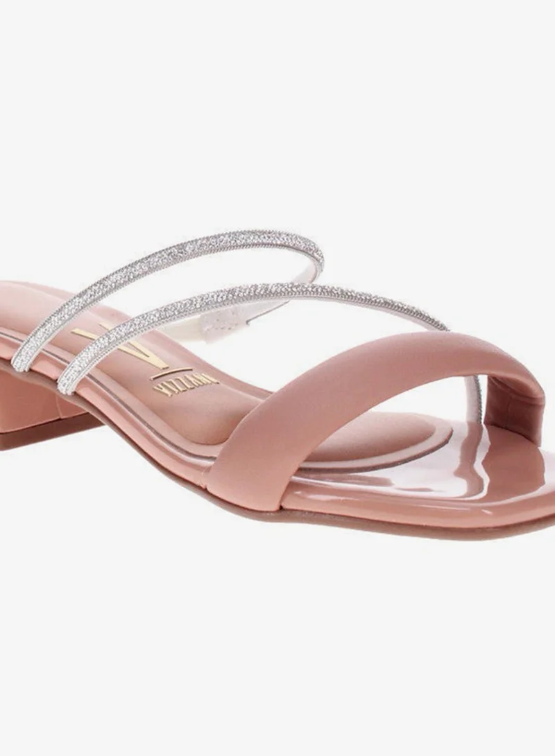 VIZZANO Nude Heels Sandal for Women – Stylish Ladies Heel Sandals & Sling Back Heels for Girls for Women | Best Price UAE