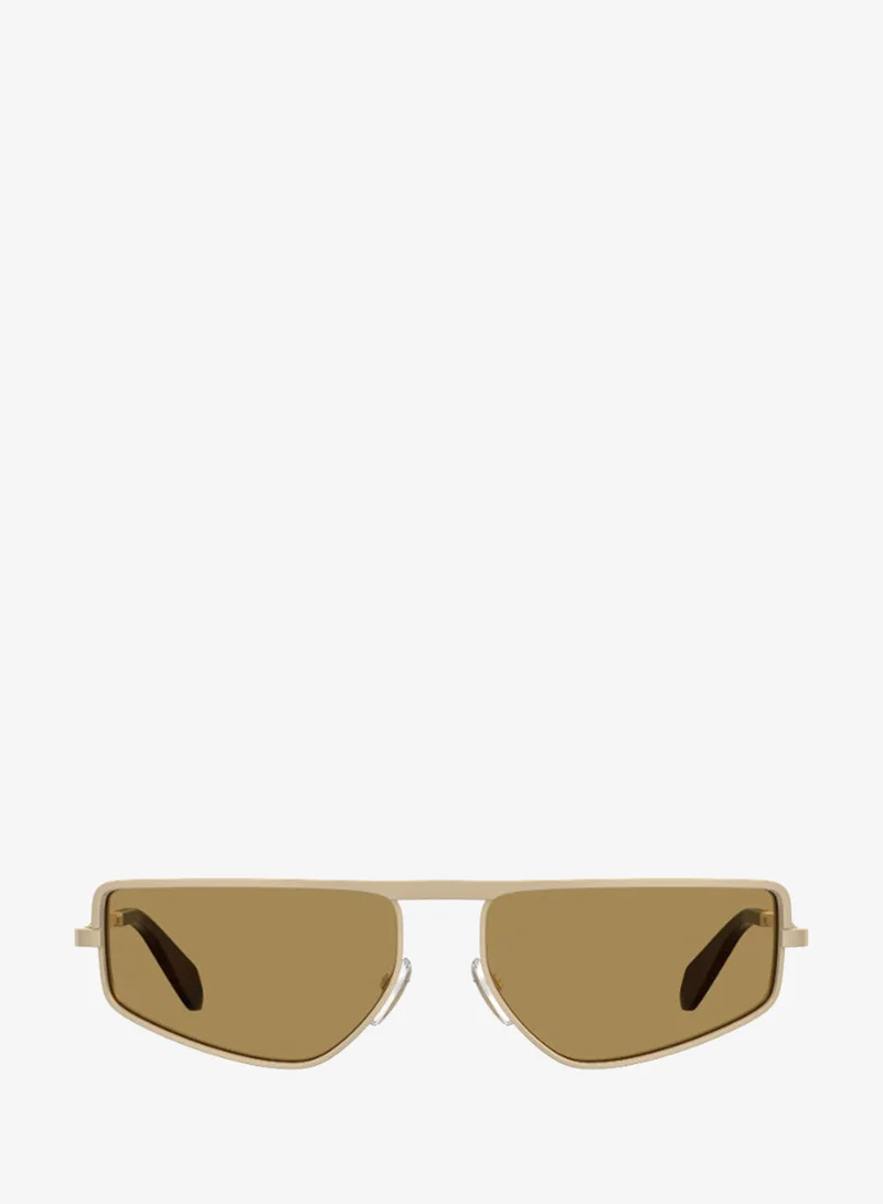 Moschino  MOSCHINO MOS209/S Sunglasses Gold Square  | Best Price UAE