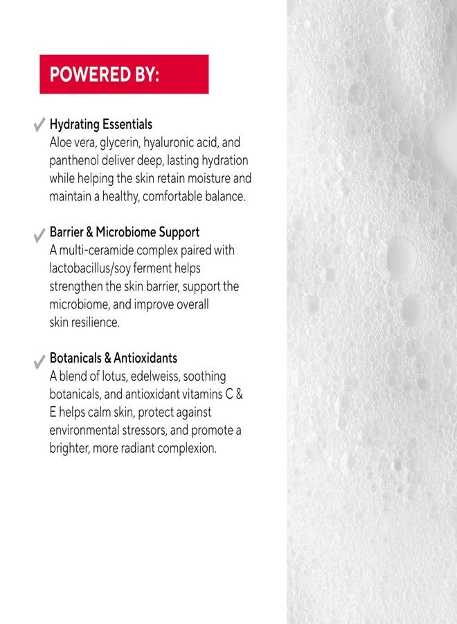 Mirabella Skinphony Pro Hydrating Face Cleanser with Hyaluronic Acid, Ceramides & Aloe Vera – Gentle Sulfate-Free Face Wash for Sensitive Skin_4.06 fl oz - Image 3