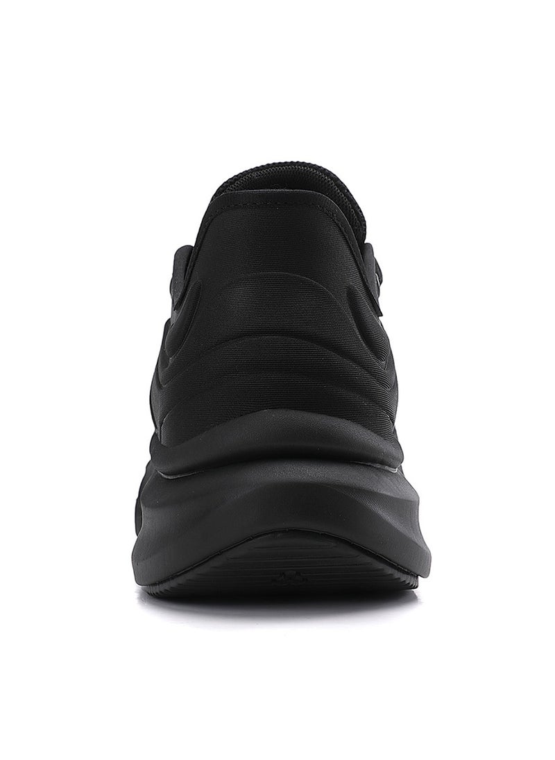 Sky View Athlesiure Men's Slip-ins Runing Shoes Comfortable Lightweight Sports Walking Shoes Lace-Up Tennis Breathable Athletic Gym Workout Cross Training Sneakers Black  - Image 4