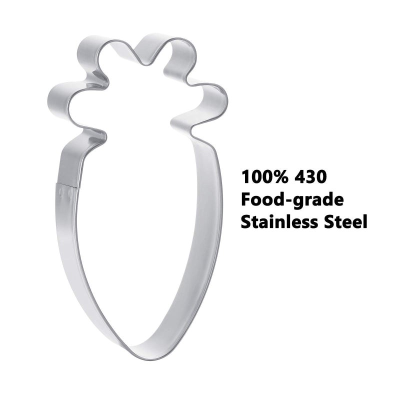 Kasmoire 9pcs Easter Cookie Cutter Set with Sugar Stir Needle - Image 4