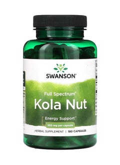 SWANSON Full Spectrum Kola Nut 550 mg 180 Capsules 