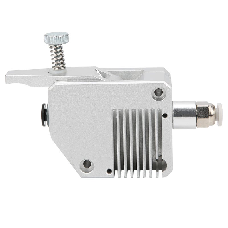 Extruder Drive 3D Printer Double Gear Hardened Steel 1.75mm Metal Silver Right Hand - Image 2