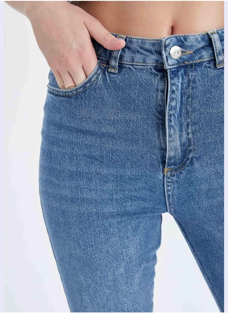 DeFacto Slim Split Fit Side Split Jeans