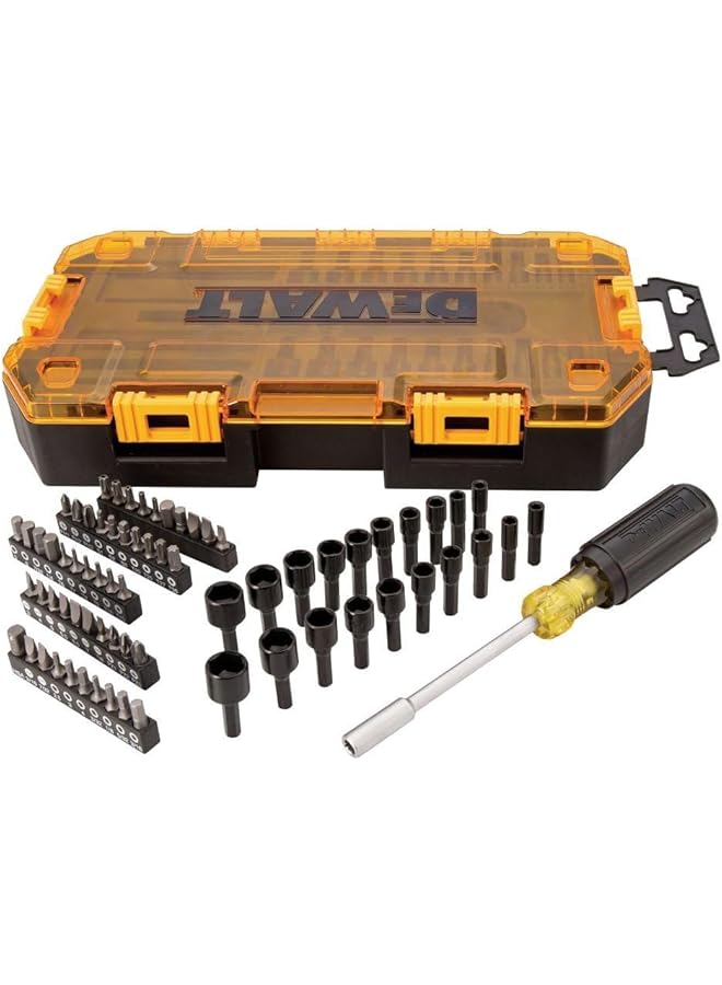 DEWALT Screwdriver Bit Set With Nut Drivers 71 Piece Dwmt73808 - Image 1