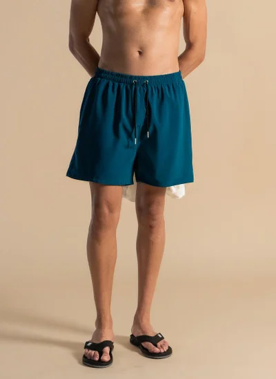 SHAPES DETAILED SWIMMING SHORTS