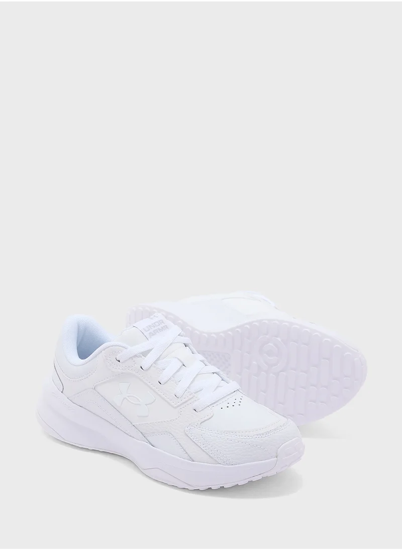 اندر ارمور Edge Leather Sneakers