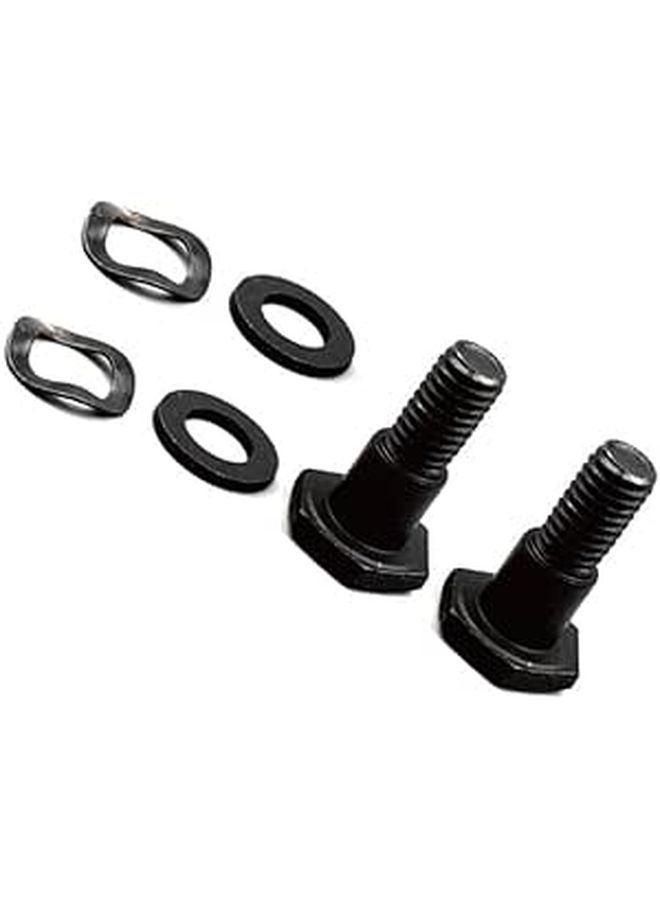 2 Pack Black Lawn Mower Clutch Bolts With Washers For 43CC 49CC 52CC Engines - Image 1