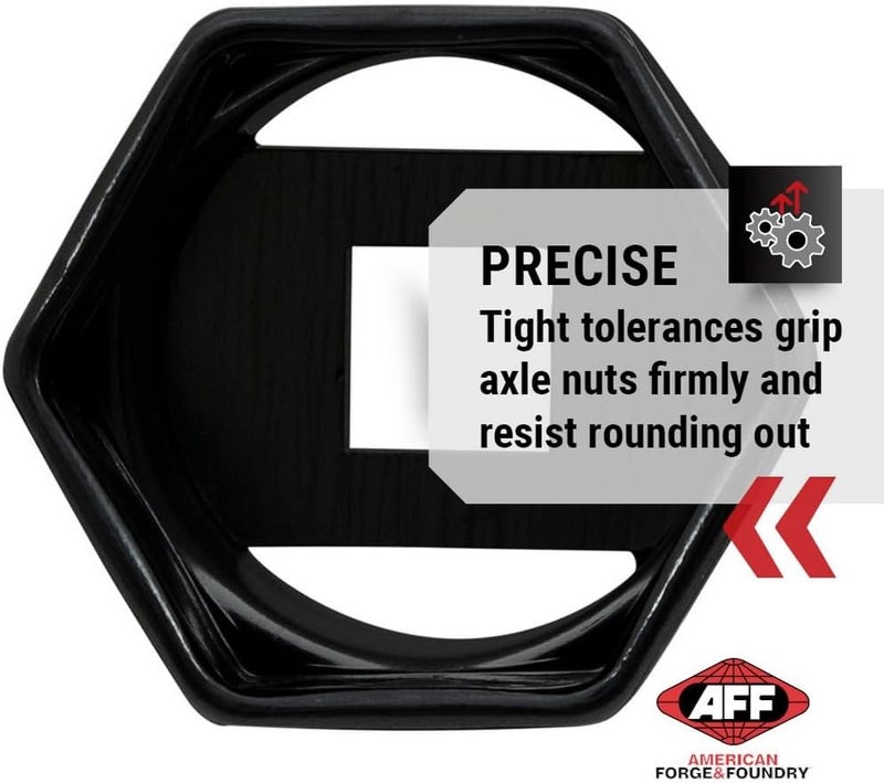AFF 2-1/2" 6 Point Wheel Bearing Locknut Socket, 3/4" Drive, 18521 - Image 2