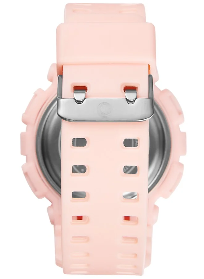 ASTRO Astro Kids Quartz Movement Watch, Digital Display and Polyurethane Strap - A22911-PPFF, Pink