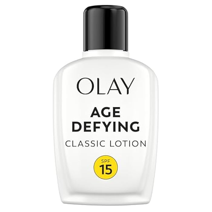 Olay Face Moisturizer by Olay, Age Defying Classic Daily Renewal Lotion, With Sunscreen, Classic,4 oz - Image 1