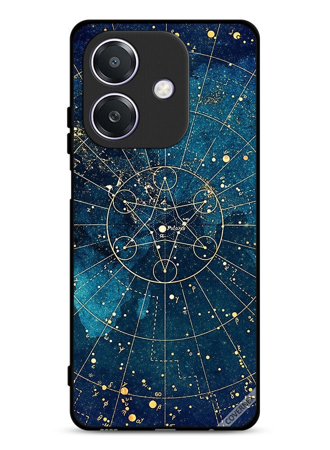 Covernex Oppo A3x 5G Protective Case Cover Pattern Of Math Formulas  - Image 1