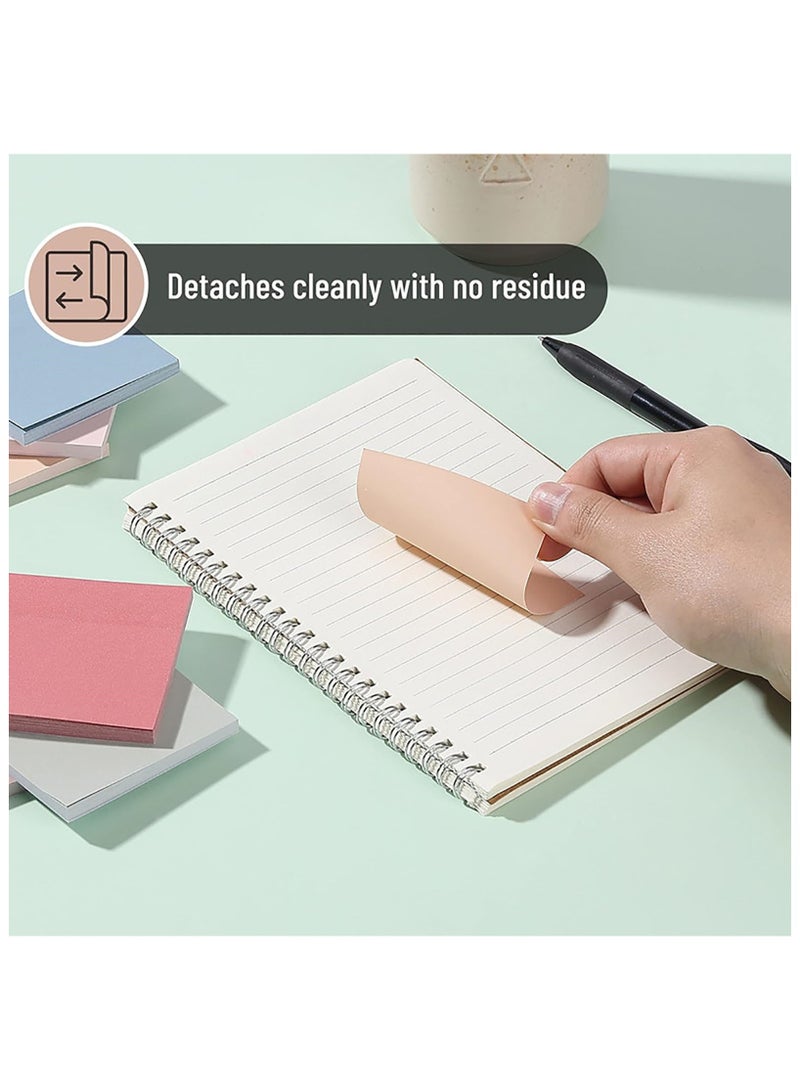 Generic 720 Pcs Sticky Notes, post it notes 3x3 in, Vintage Colors Self-Stick Note Pads, Perfect for Office School Home Desk Accessories - Vintage Colors  - Image 5