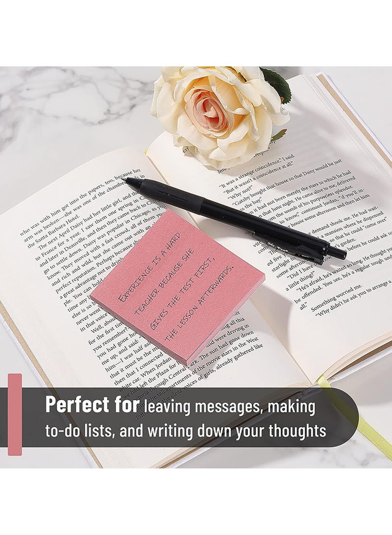 Generic 720 Pcs Sticky Notes, post it notes 3x3 in, Vintage Colors Self-Stick Note Pads, Perfect for Office School Home Desk Accessories - Vintage Colors  - Image 4