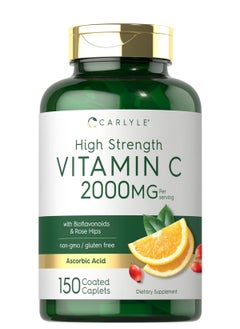 CARLYLE Vitamin C 2000m, 150 Caplets  - Image 1