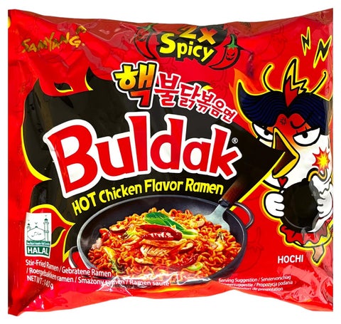 Samyang 2X Spicy Buldak Hot Chicken Flavor Ramen Noodles 140g