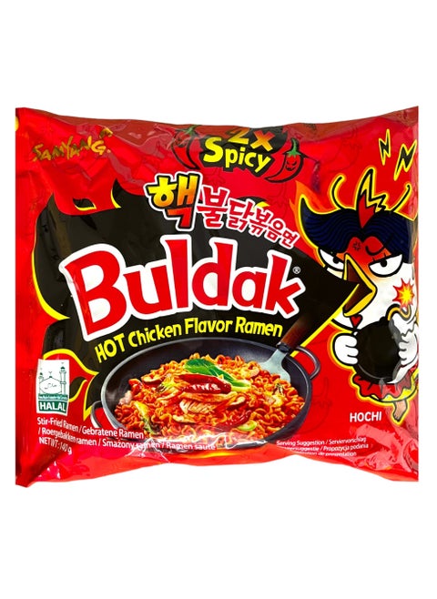 Samyang 2X Spicy Buldak Hot Chicken Flavor Ramen Noodles 140g
