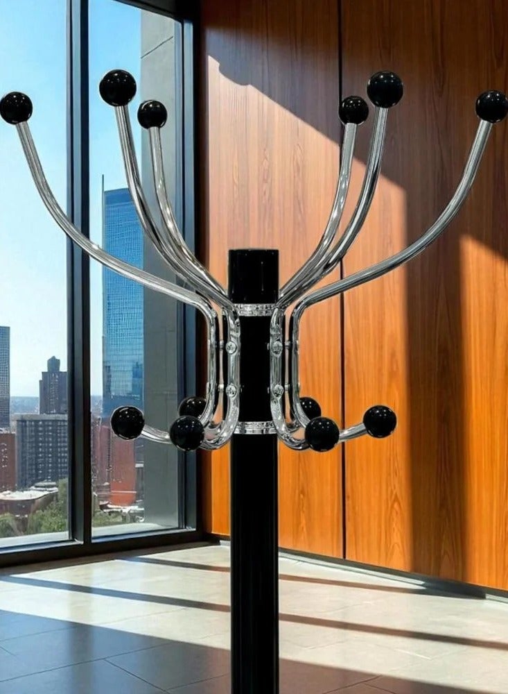 إستلو علاقة ملابس بقاعدة رخامية – تصميم معدني أنيق وثابت - Image 3