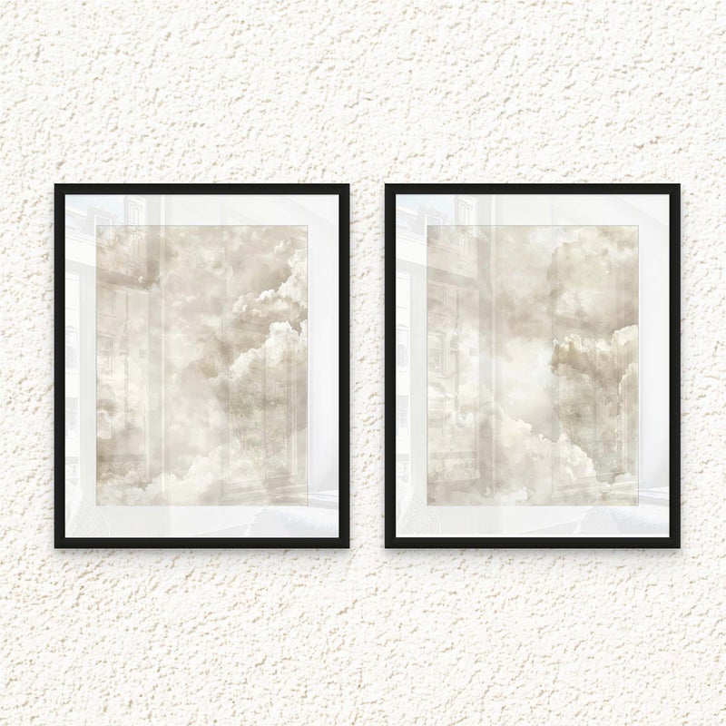 آرت دیکور  ديكور فني، طباعة بورتريه فنية جميلة مؤطرة، عمل فني تجريدي حديث، مطبوعات تجريدية بسيطة، ديكور جداري لغرفة المعيشة، غرفة النوم، المكتب، الاستوديو، ديكور منزلي - وإهداء - Image 1