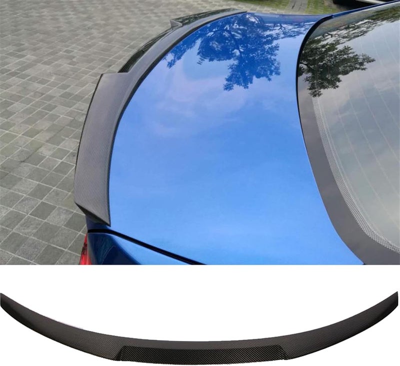 QASULER Carbon Fiber Rear Spoiler for BMW F30 F35 F80 - Image 5