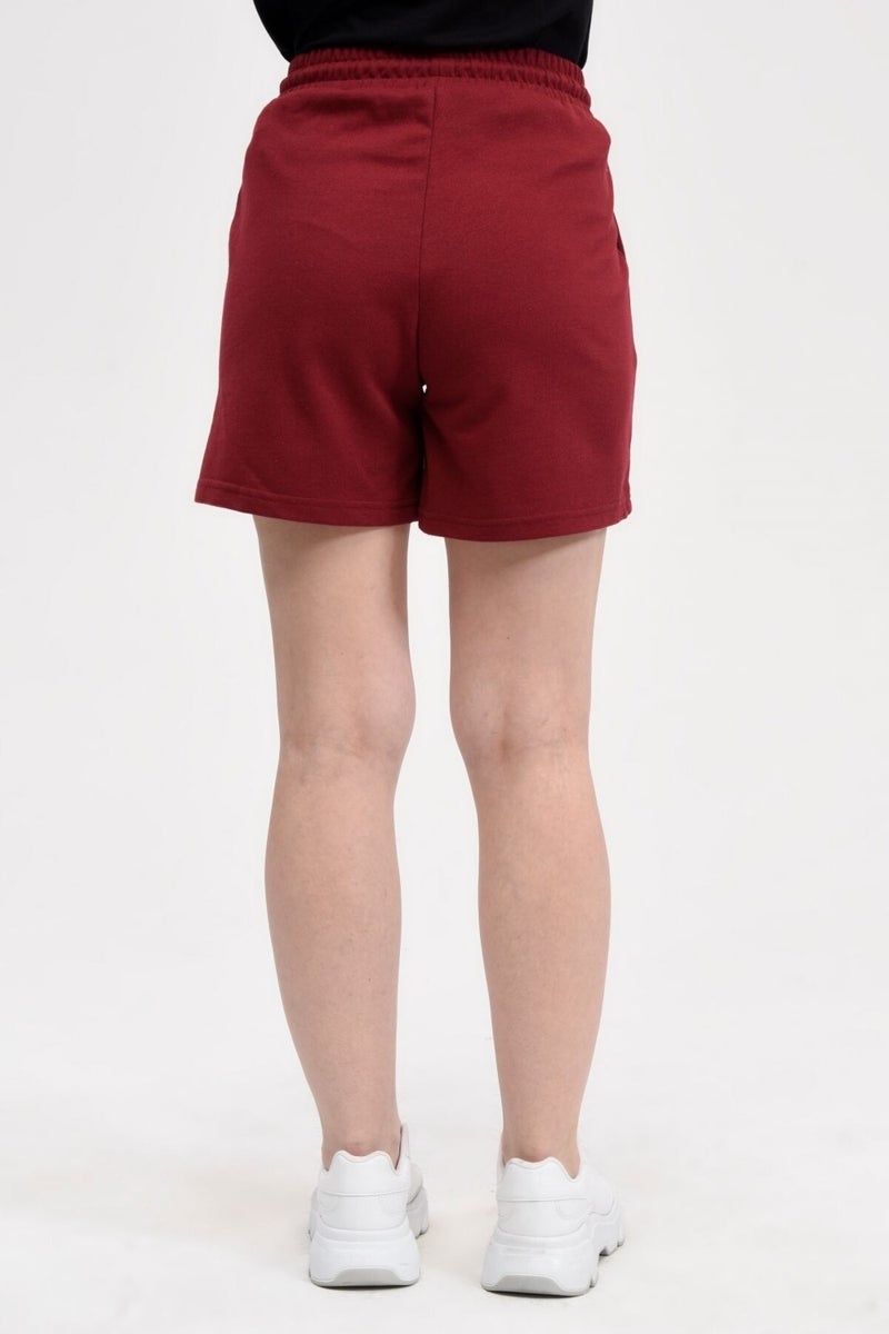 Defy's Women's Shorts Claret Red - Xxl  - Image 5