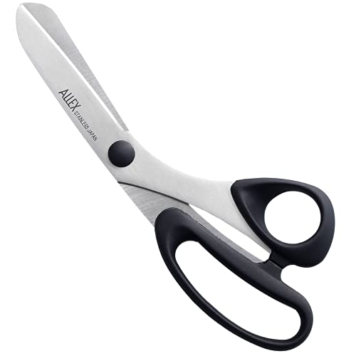 ALLEX\アレックス ALLEX Cardboard Scissors Heavy Duty 8" Japanese Stainless Steel Blade, Large Craft Scissors for Corrugated Cardboard, Cardstock, Chipboard, Made in JAPAN - Image 1