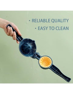 FALMER Manual Lemon & Lime Squeezer | Heavy-Duty Handheld Citrus Juicer for Fresh Juice Extraction - Easy-to-Use and Durable-Blue  - Image 3