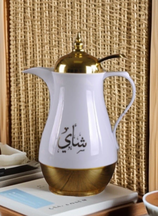 بيوتيفول غلاية المياه العربية الراقية على الطراز الشرق الأوسط، غلاية القهوة المنزلية العازلة  - Image 1
