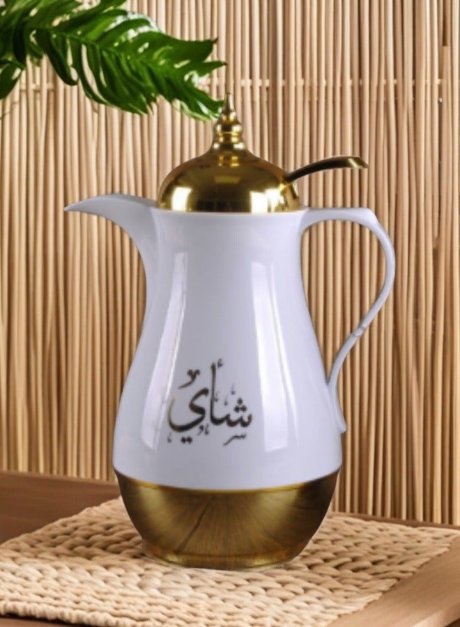 بيوتيفول غلاية المياه العربية الراقية على الطراز الشرق الأوسط، غلاية القهوة المنزلية العازلة  - Image 4