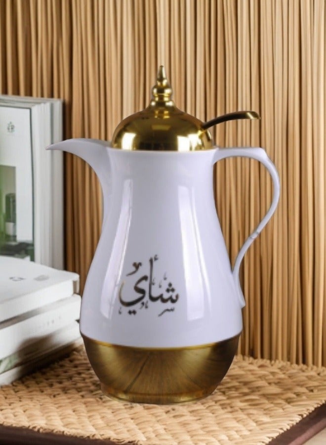 بيوتيفول غلاية المياه العربية الراقية على الطراز الشرق الأوسط، غلاية القهوة المنزلية العازلة  - Image 5