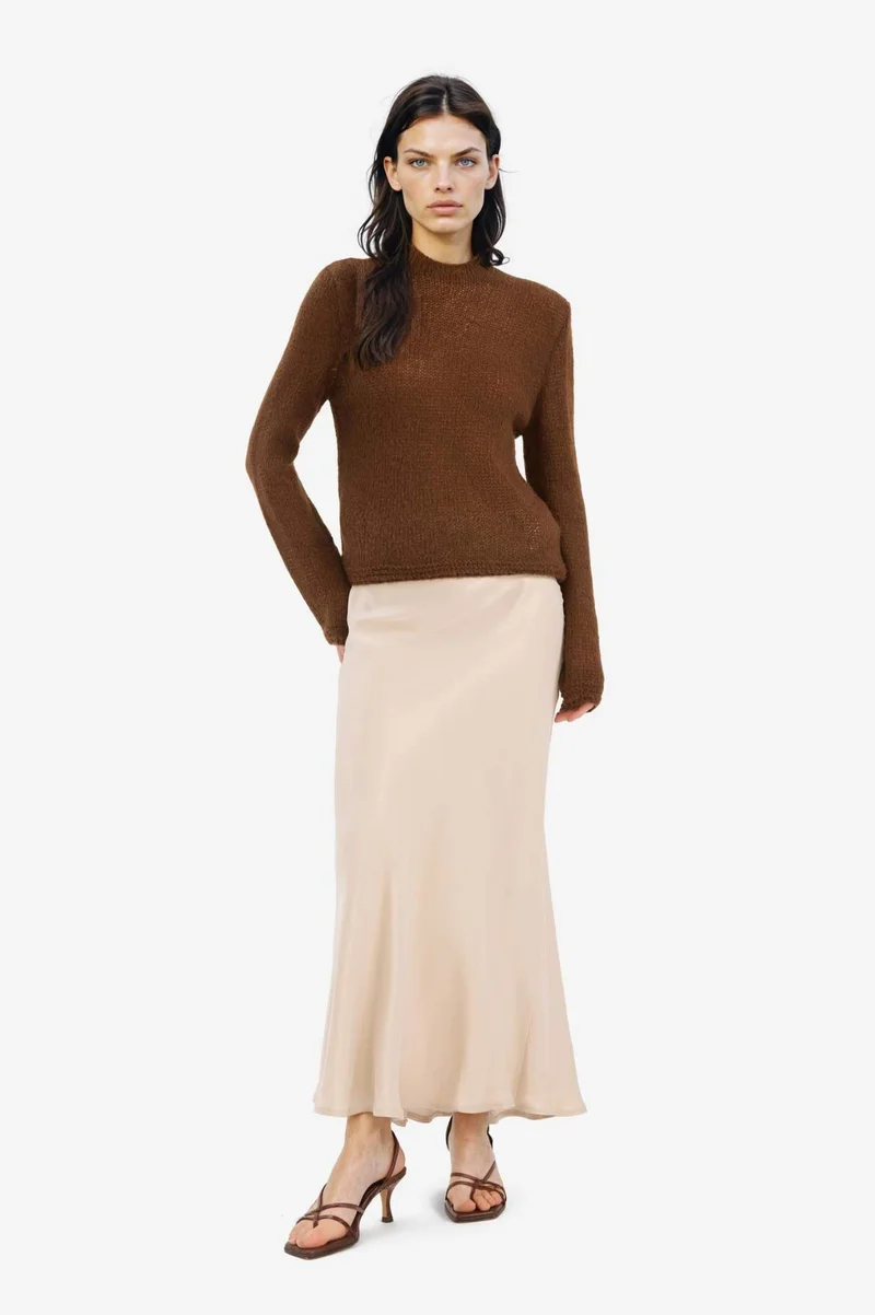 ديفاكتو Regular Fit Boat Neck Basic Knit Pullover