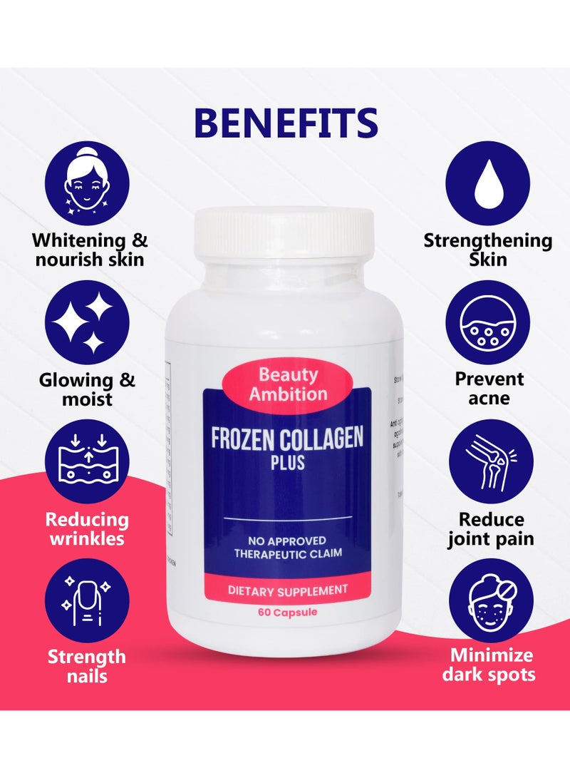 BEAUTY AMBITION Beauty Ambition Frozen Collagen Plus (60 Capsules)  - Image 2