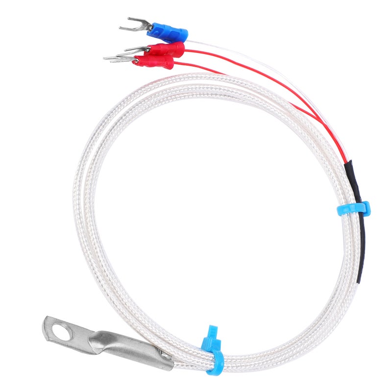Temperature Sensor Probe PT100 Thermistor Temperature Measuring Probe Round Hole Patch Type2m - Image 4