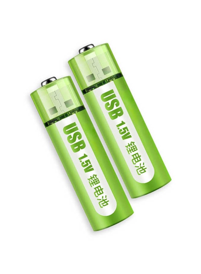 4 Pcs USB AA battery 1.2V 1800 Mah Rechargeable Battery Constant Voltage Output and Rapid Charging Capability LED Charging Indicator Light  - Image 4