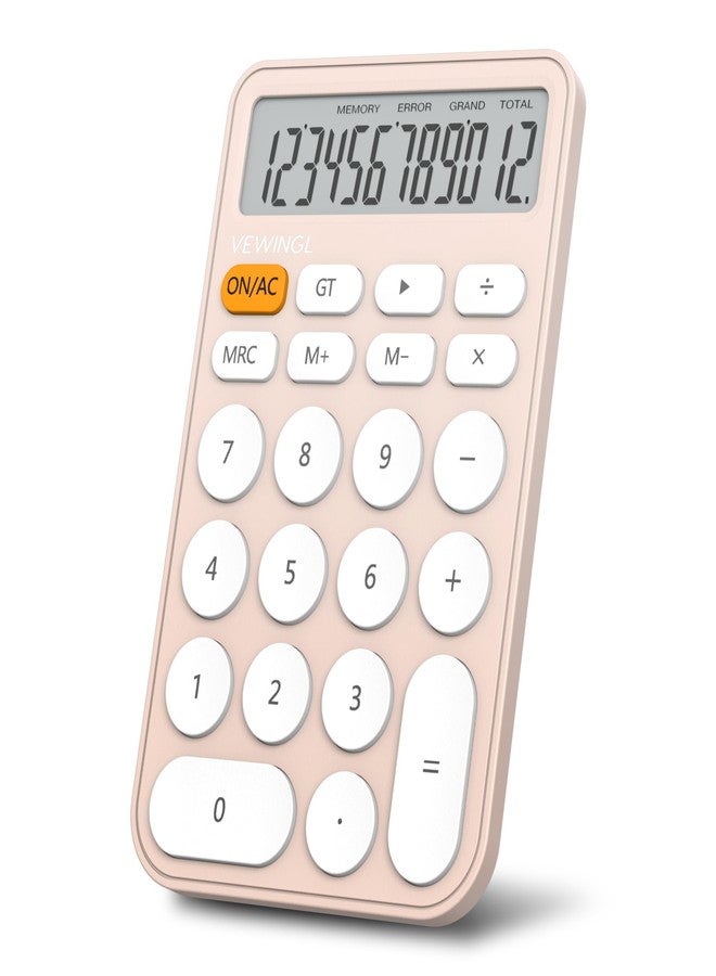 VEWINGL Standard Calculator, 12 Digit Large Display Desktop Calculator with Big Buttons for Office, School, Home & Business - Image 1