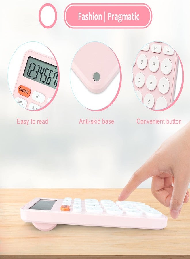 VEWINGL Standard Calculator, 12 Digit Large Display Desktop Calculator with Big Buttons for Office, School, Home & Business - Image 3
