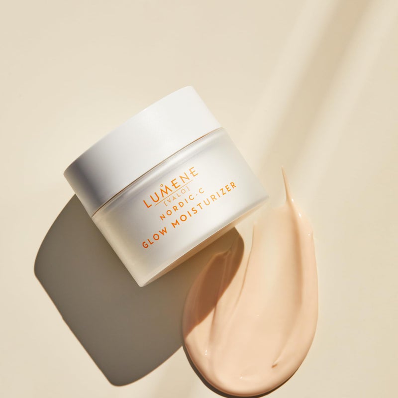 Lumene Nordic-C [Valo] Glow Moisturizer - Radiance Boosting Facial Moisturizer for Dry Skin - Enriched with Hyaluronic Acid & Vitamin C to Visibly Brighten + Plump Skin - 100% Vegan Skin Care (50 ml) - Image 4
