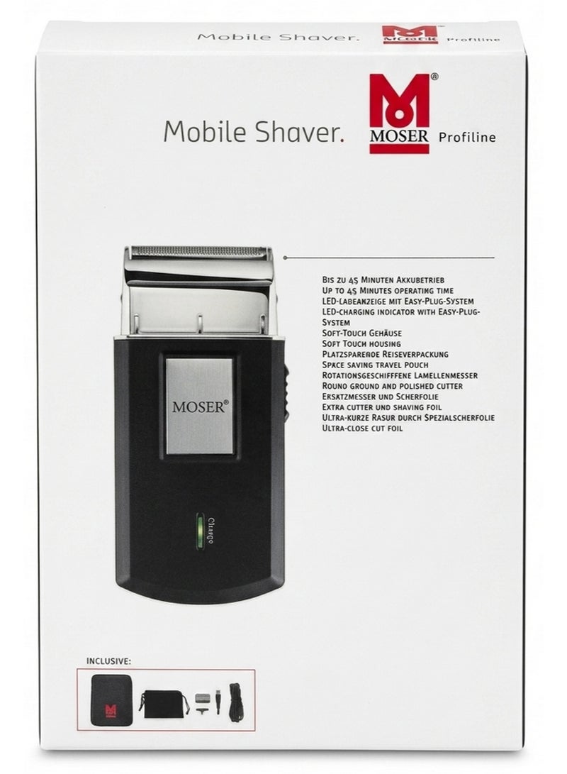 MOSER Cordless Mobile Travel Shaver For Men - Image 2