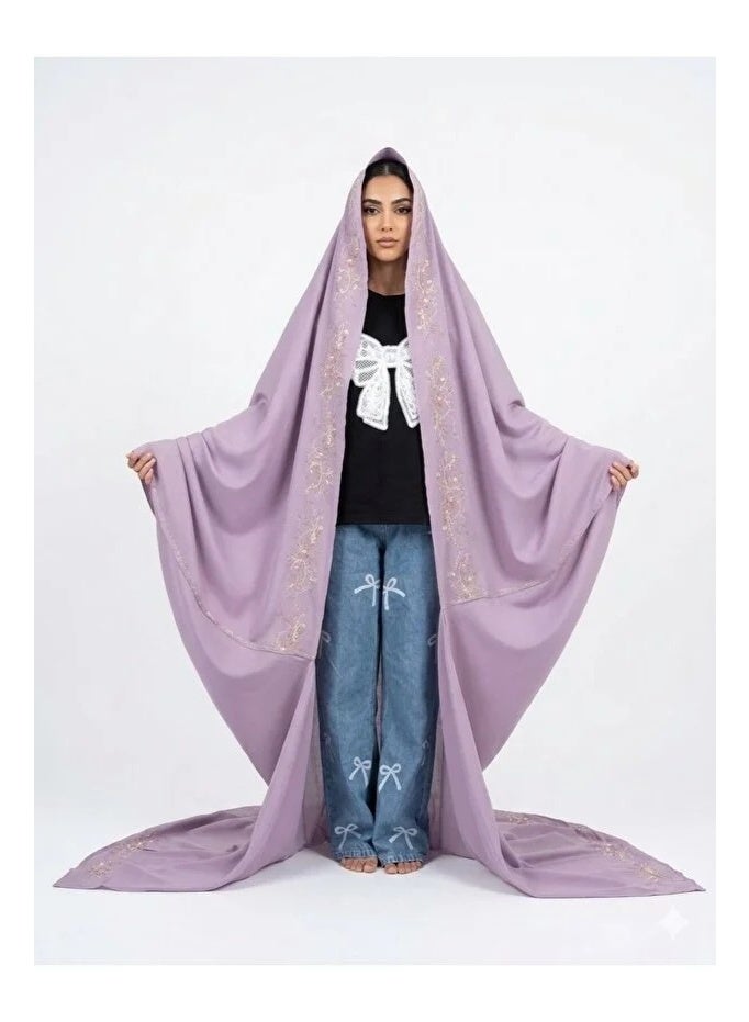 Jalal Beit with embroidered sleeves, meaning (Jalal Al-Hamoula), cotton