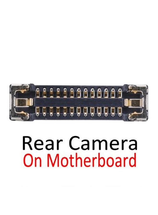 erorex Rear Back Camera FPC Connector On Motherboard for iPhone XR - Image 2