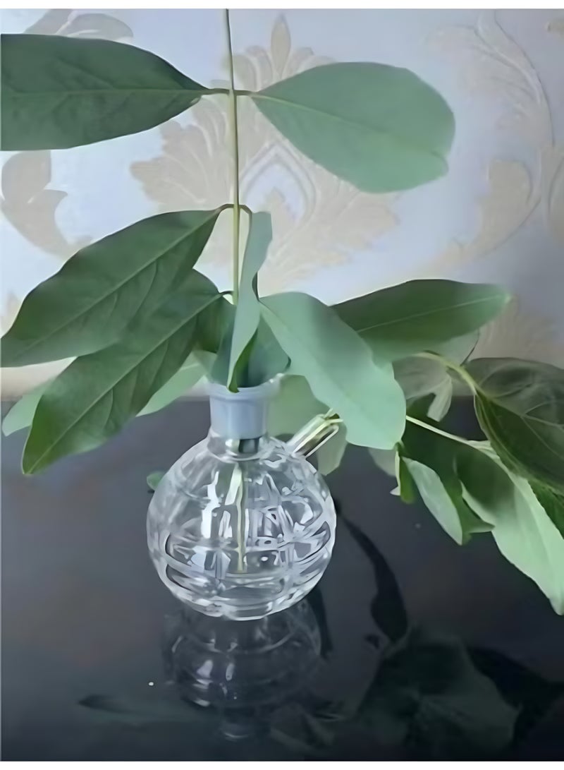 Heat resistant oil lamp vase (transparent) - Image 2