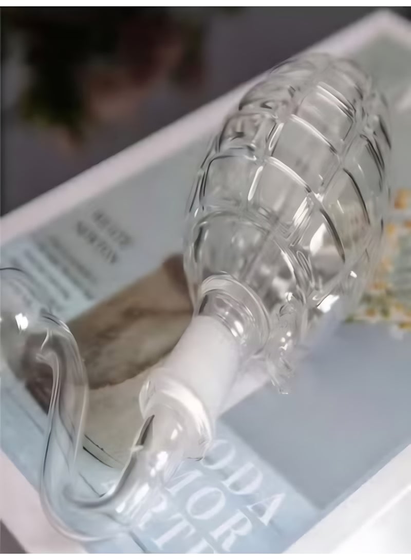 Heat resistant oil lamp vase (transparent) - Image 1