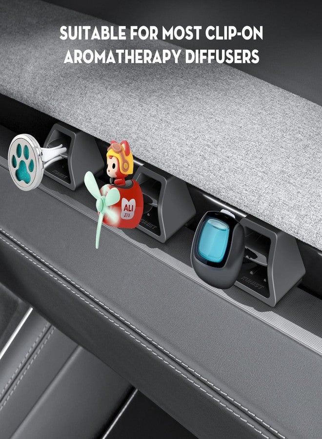 KUNIST 1PC for Tesla Air Freshener Adapter 2026 New Model Y Juniper Car Vent Clip for Tesla 2025-2026 Model Y Juniper & 2024-2025 Model 3 Highland Accessories(Air Freshener not Included) - Image 3