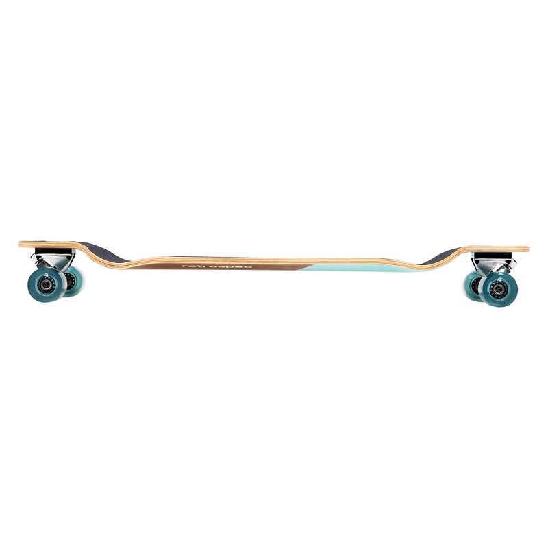 Retrospec Tidal Drop Down Longboard - 41in Adult Skateboard with 9-Ply Canadian Maple Deck, ABEC-9 Bearings & 85A PU Wheels for Cruising & Downhill - Extra Wide Stable Design - Image 5