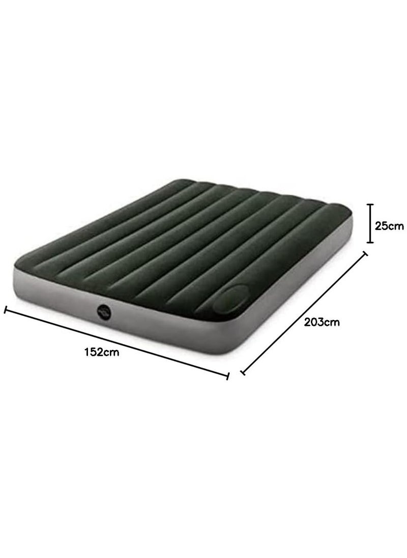INTEX Dura Beam Downy Airbed with Foot Bip 203 x 152 cm  - Image 4
