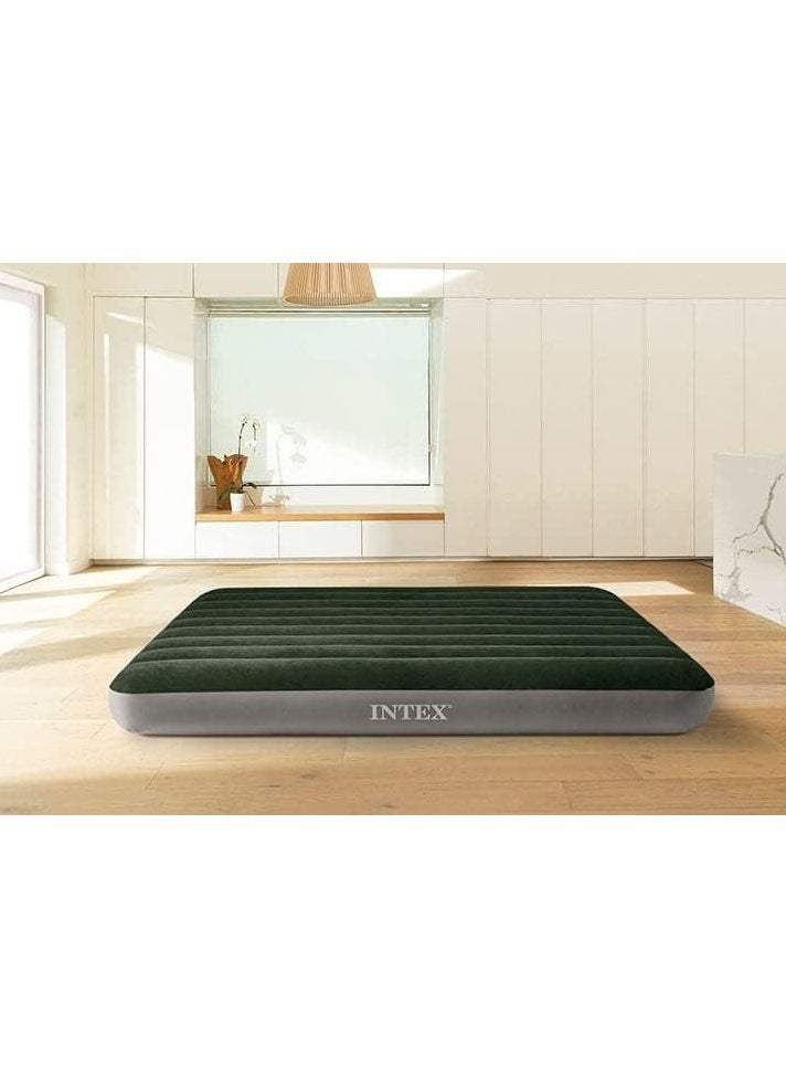 INTEX Dura Beam Downy Airbed with Foot Bip 203 x 152 cm  - Image 3