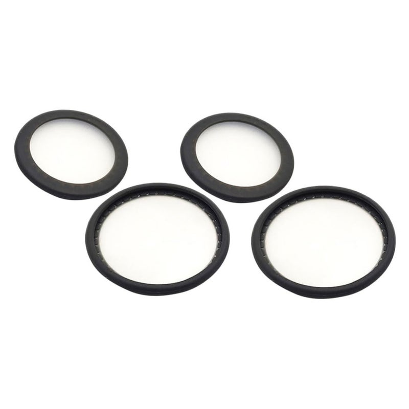 2 Sets Stethoscope Diaphragm Replacement Covers Cardiology Parts Clear Color - Image 2
